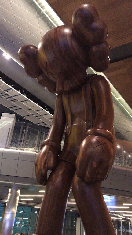 Kaws in Doha