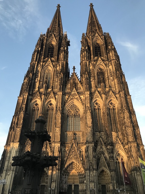 Kölner Dom golden hour