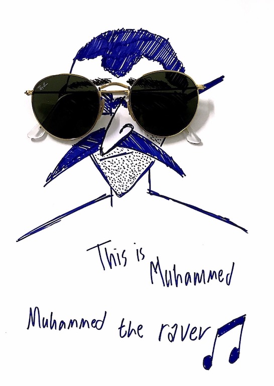 Muhammed, the raver