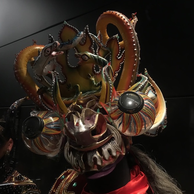 Weird mask in Paris